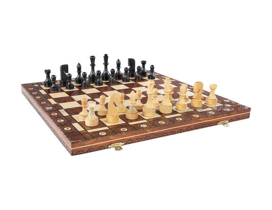 Jeu d'échecs pliant 21,6 pouces Genève