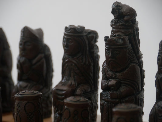 Medieval chess pieces