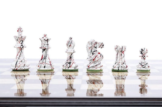 20 Inch Chess Set Colored