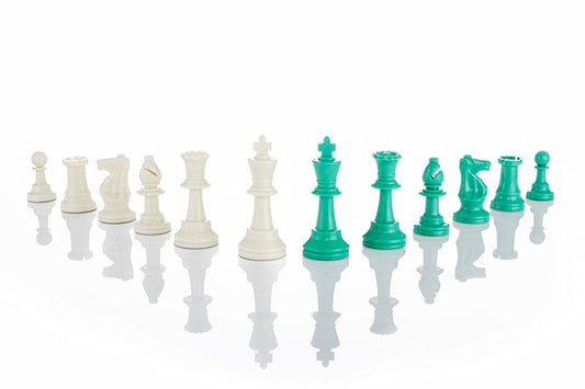 Jigchess Schachspiel Combo Grün 50 cm