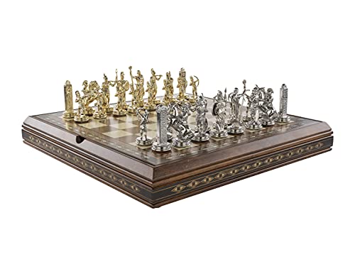 15 Inch Chess Set Antique Walnut – Kaoori Chess