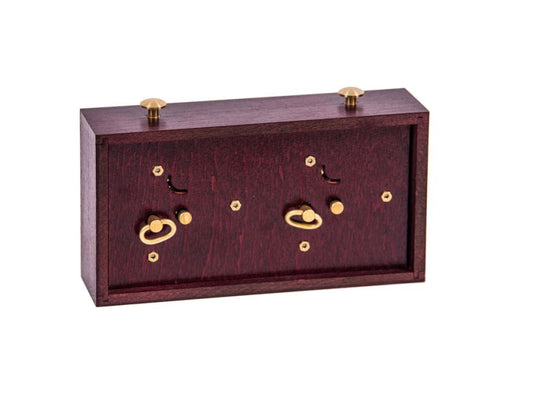 Analog Chess Clock – BHB Mahogany Exclusive