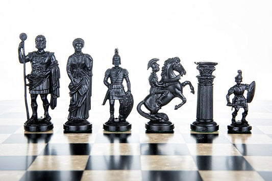 3.75 Inch Roman Royal Chess Pieces