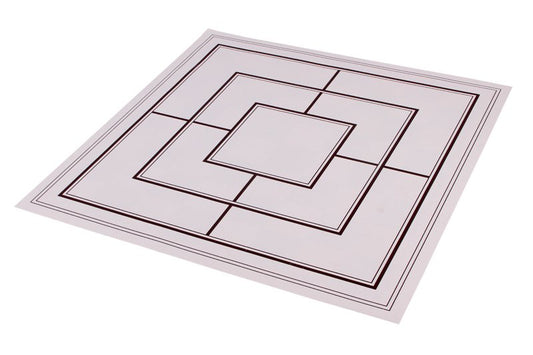 double side chessboard brown