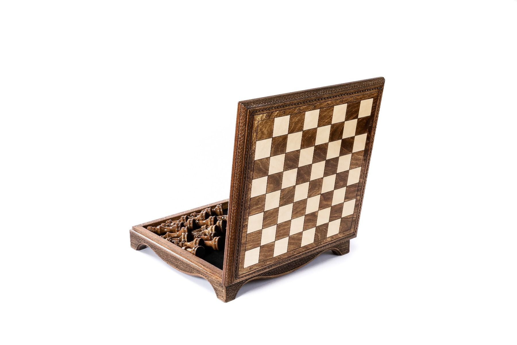 Style Wood Chess Set