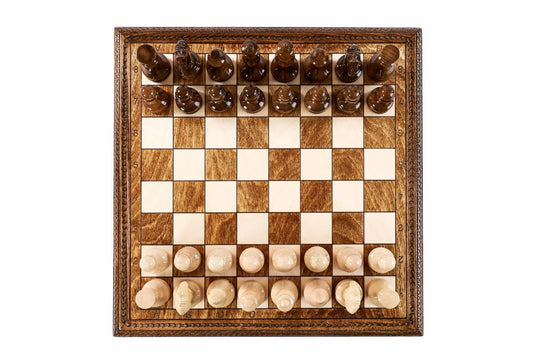 Style Wood Chess Set