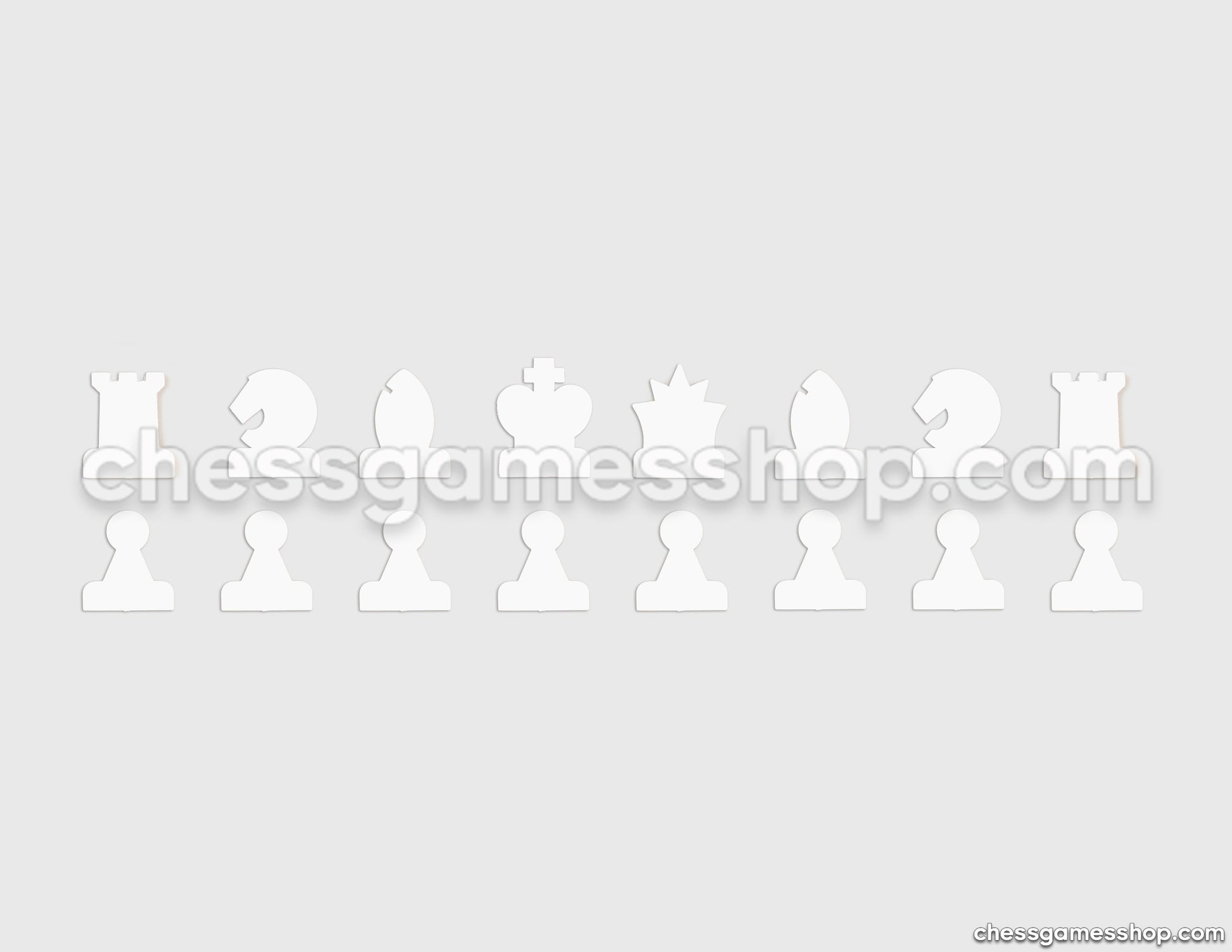 Pièces d'échecs magnétiques pour plateau de démonstration 31,4 pouces