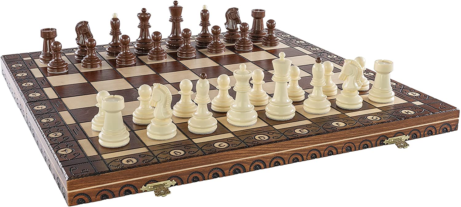 21.6 Inch Chess Set Dubrovnik Zagreb