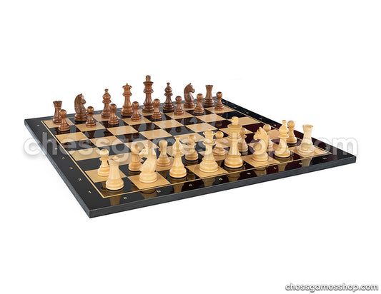 18-Zoll-Schachspiel Classic Black