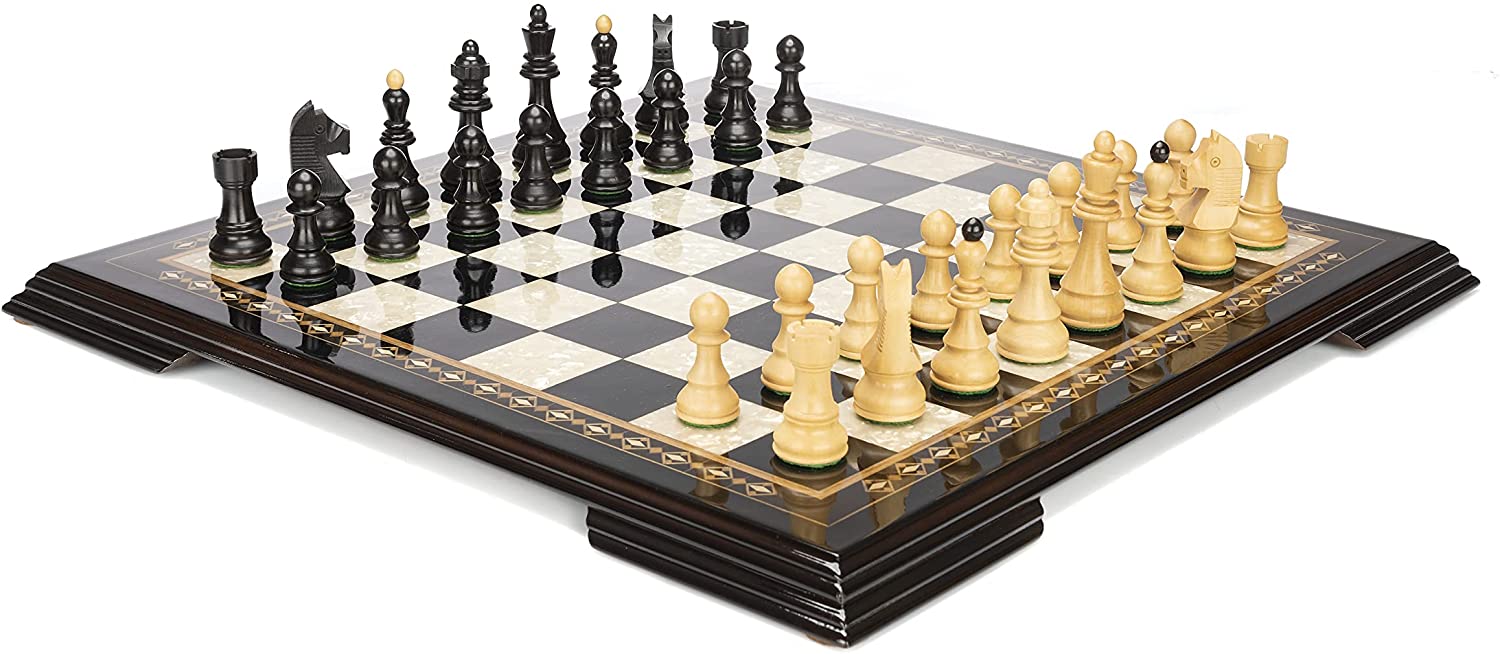 Chess set TORONTO ELEGANT BLACK