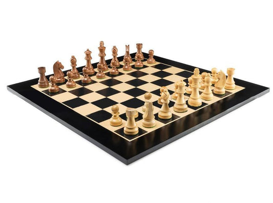 21.6 Inch Chess Set Berlin Brown