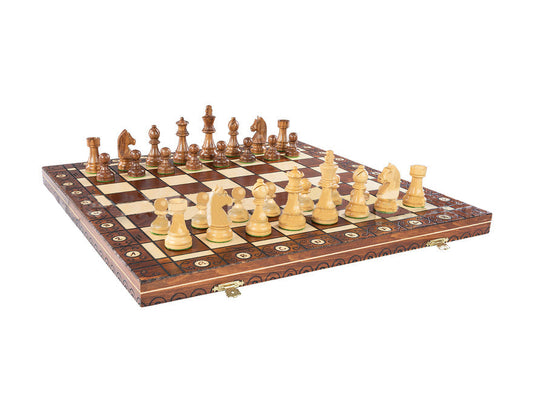 21,6-Zoll-Schachspiel Staunton Standard