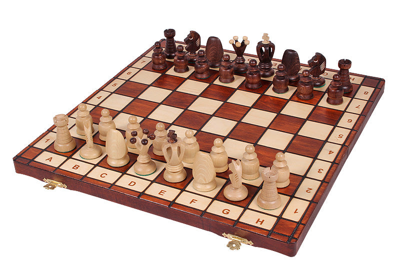 17 Inch Chess Set King Light