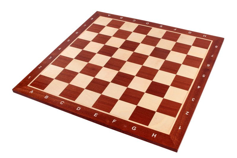 solid wooden chess board