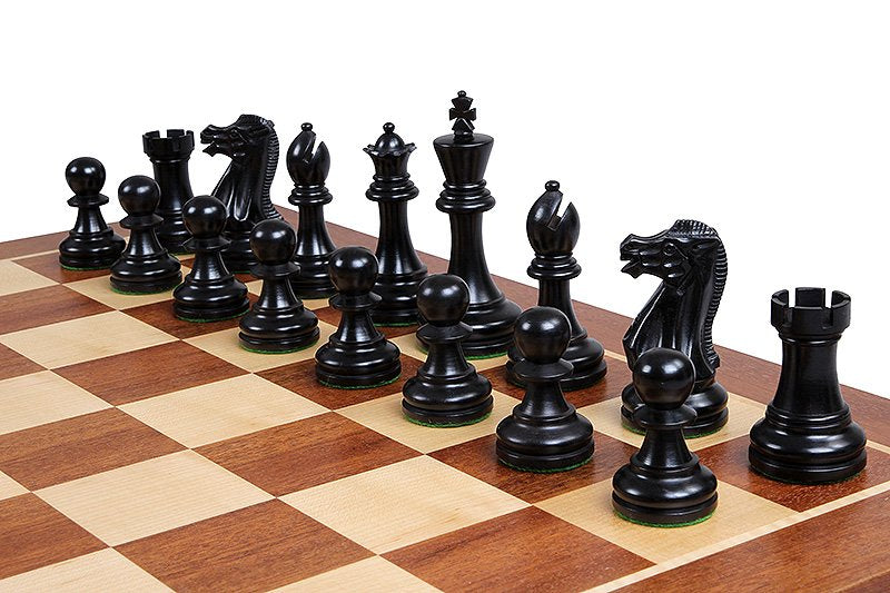 wooden executive chess pieces