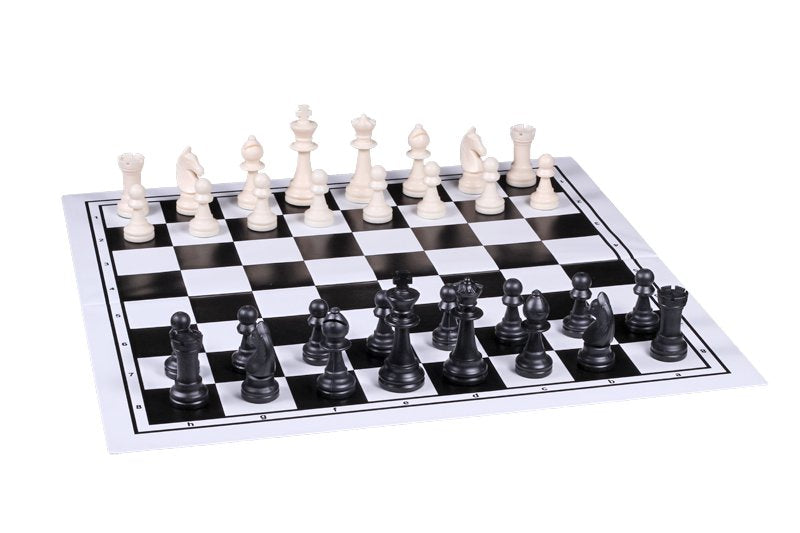 plastic chess pieces