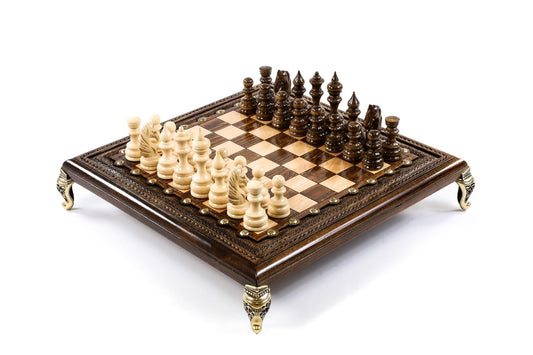Chess Set Bronze