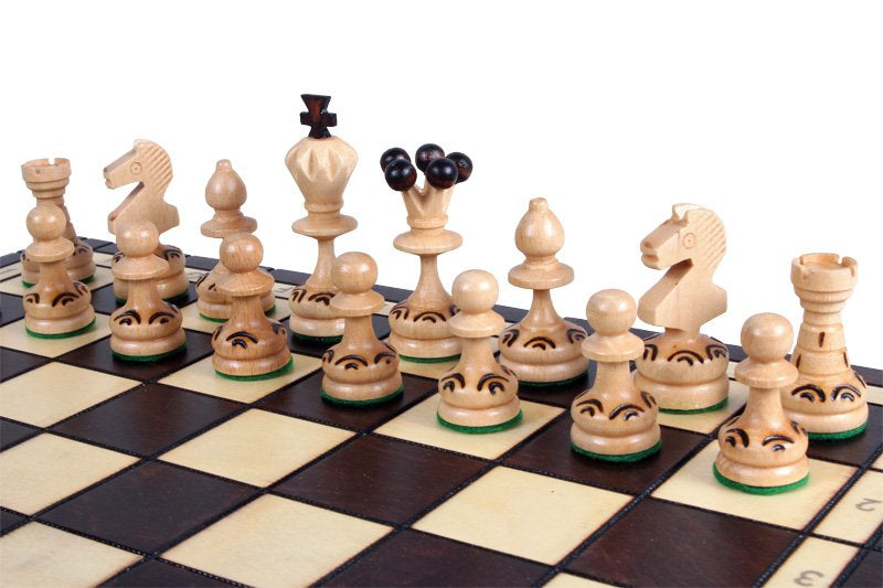 paris chess set wooden
