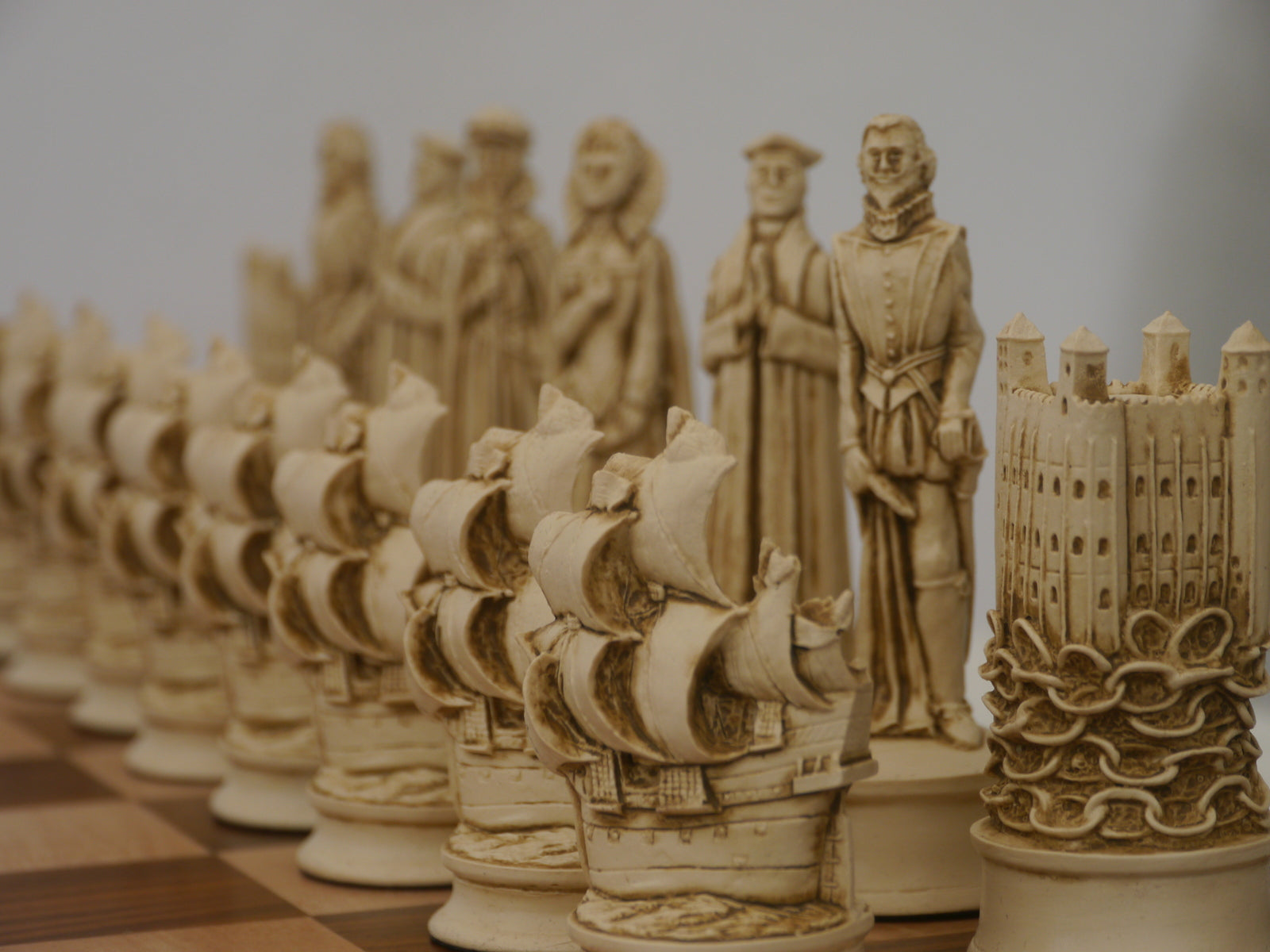 Elizabethan Chess Pieces