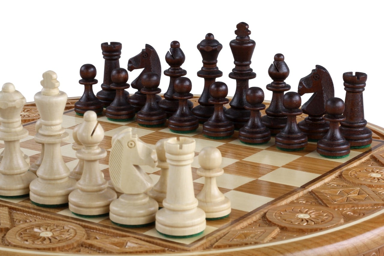 folding rubin chess set