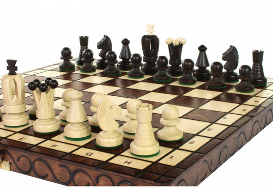 13,75 Zoll mittelgroßes königliches Schach