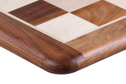 FLAT CHESS BOARD 50MM ACACIA WOOD