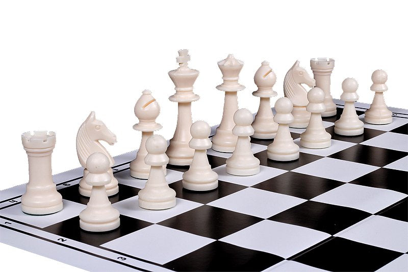 chess set with board plastic