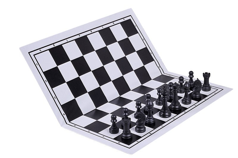 chessboard plastic black