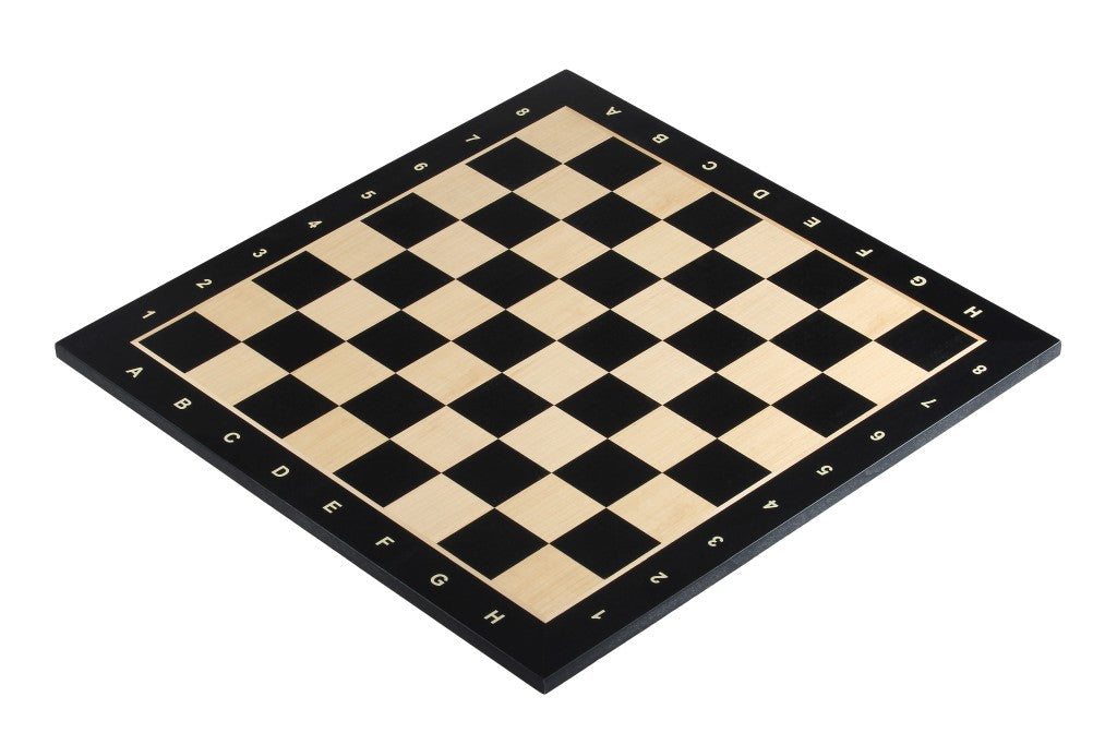 wooden chessboard black