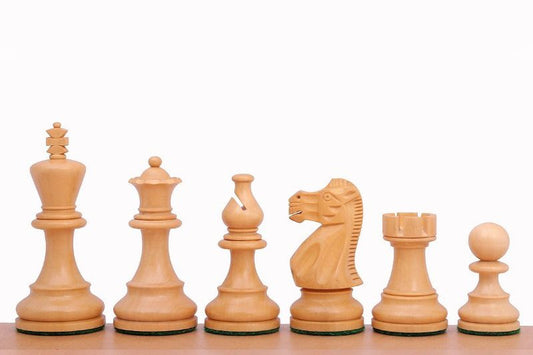 4 Inch American Staunton Ebonised Chessmen