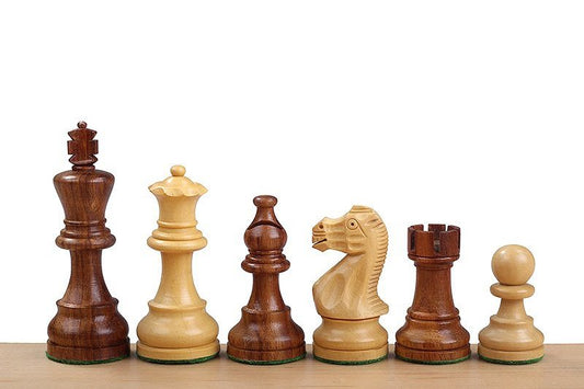 3.5 Inch American Staunton Chessmen Acacia