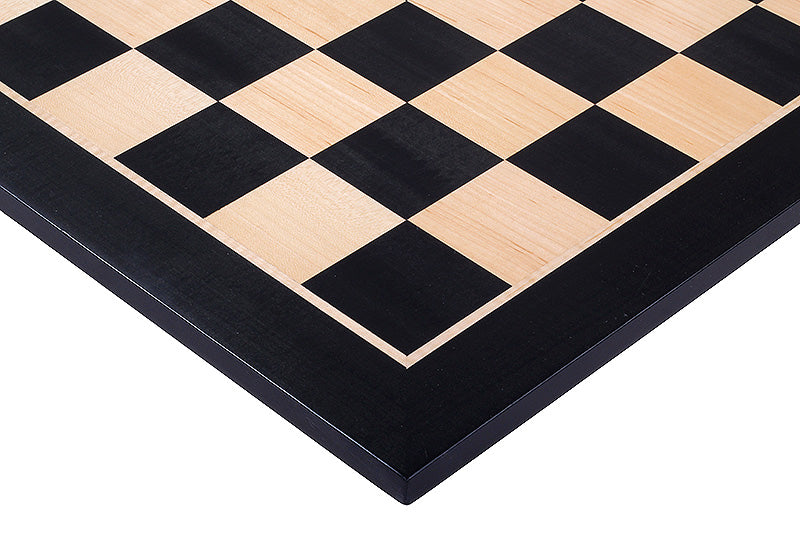 20.2 Inch Chess board No 6 black/maple without notation