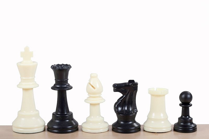 3.75 Inch French Chess Pieces Plastic