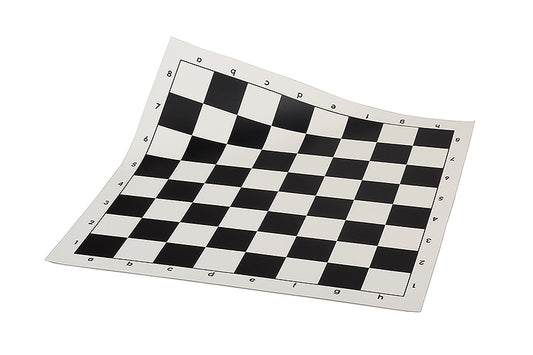 17 Inch Vinyl Standard Chess Board black