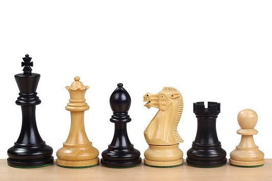 3.75 Inch Executive Chessmen Ebonised