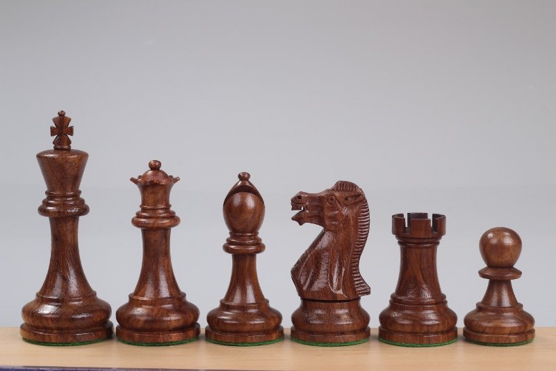 sheesham chess pieces