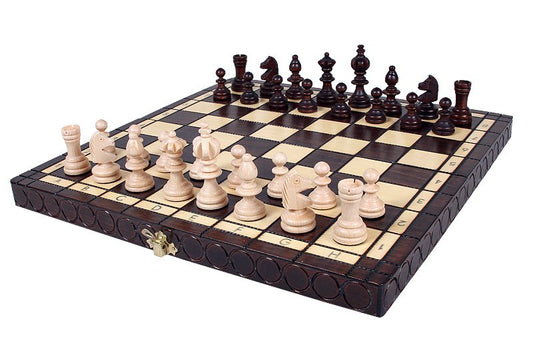 14 Inch Luxury Chess Set Walnut – Kaoori Chess