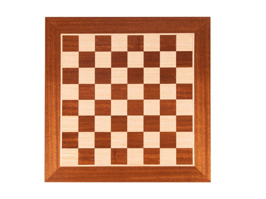 OAK Mahogany Chess Board