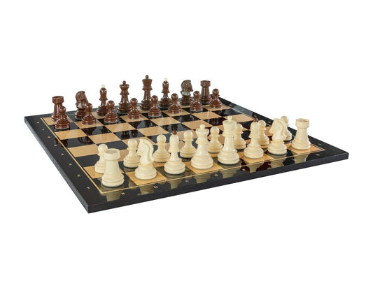19.6 Inch Chess set Zagreb Black