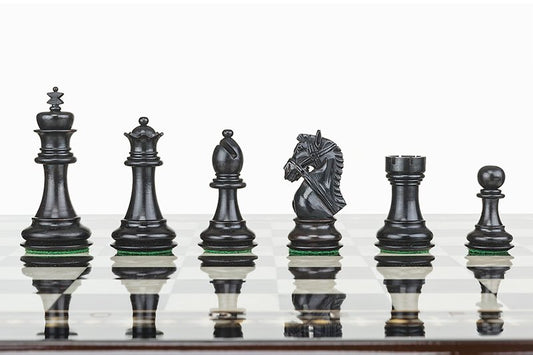 Schachspiel New York Black Combo 48 cm