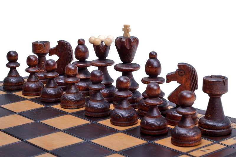 handmade chess set paris wooden