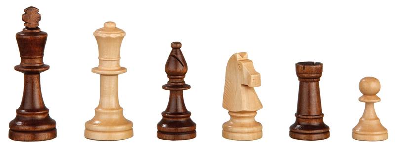Pièces d'échecs Heinrich VIII de 3,5 pouces