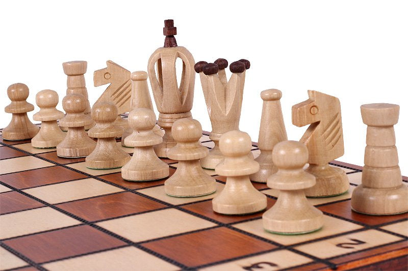 handmade chess set royal