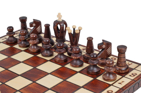 royal wooden chess set