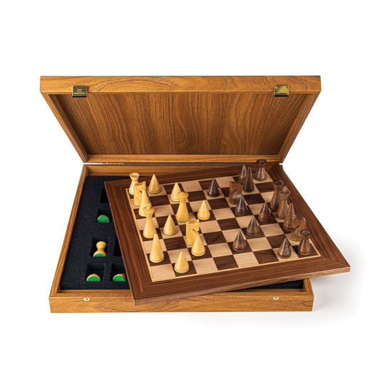 Walnut Wooden Chess Set