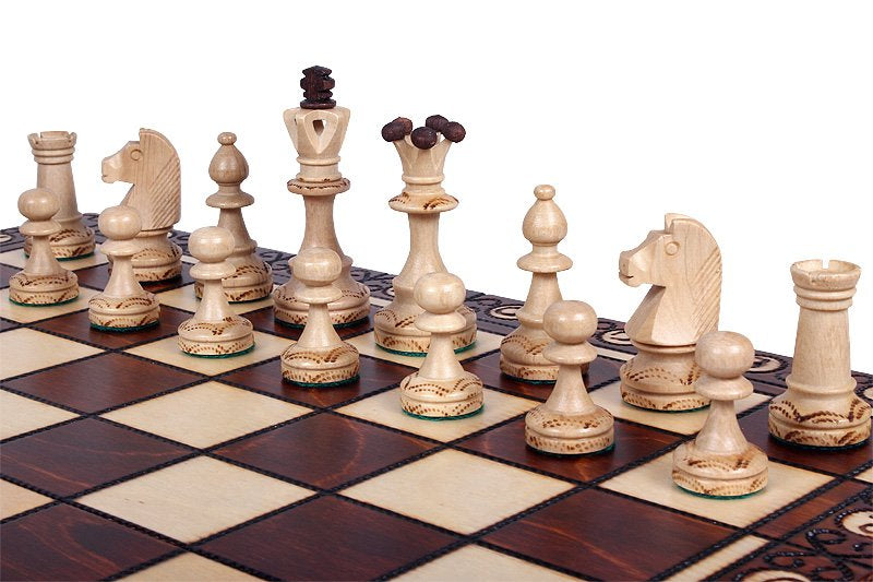 senator handmade chess set
