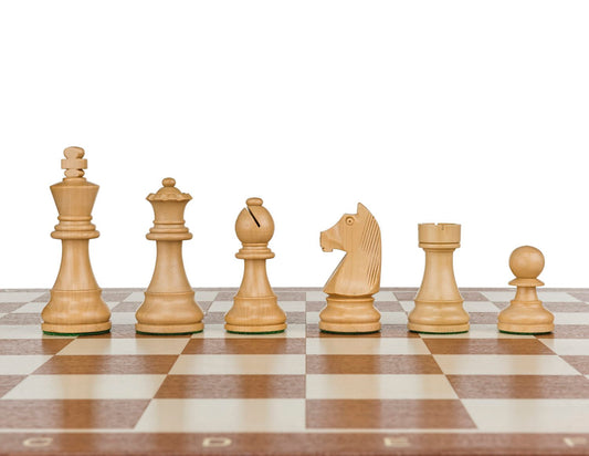 staunton standard wooden chess pieces