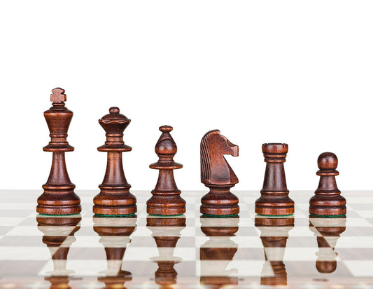 Pièces d'échecs de tournoi de 4 pouces