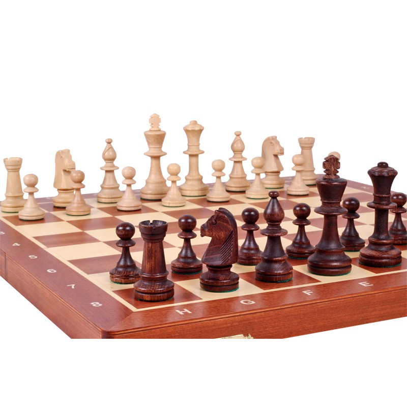 tournament wooden chess set