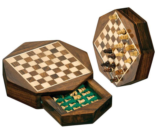 Travel Chess Set Octagon